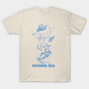 Vitamin Sea - Vintage 90s Tattoo Sea T-Shirt